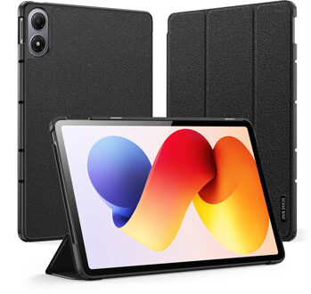 Dux Ducis Domo Bookcase voor de Xiaomi Redmi Pad 2 Pro / Poco Pad M1 - Zwart - 12.1