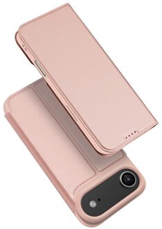 Dux Ducis iPhone 17 Air hoesje - Slim bookcase - Rose Goud