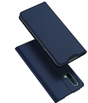 Dux Ducis Pro Serie Slim wallet hoes - OnePlus Nord CE - Blauw
