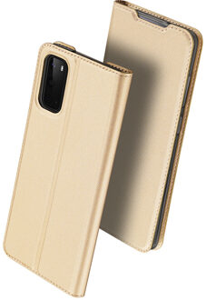 Dux Ducis pro serie slim wallet hoes - Samsung Galaxy S20 - Goud
