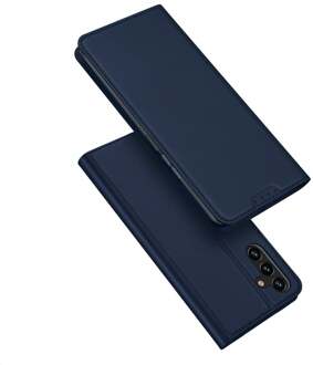 Dux Ducis Samsung Galaxy A14 5G - Slim bookcase hoesje - Donkerblauw