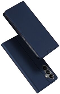 Dux Ducis Samsung Galaxy A34 - Slim bookcase hoesje - Donkerblauw