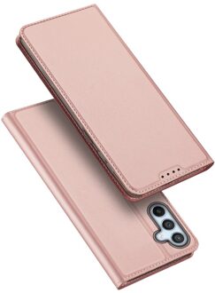 Dux Ducis Samsung Galaxy A54 - Slim bookcase hoesje - Rose Goud