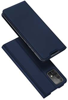 Dux Ducis Samsung Galaxy A73 5G - Slim bookcase hoesje - Blauw