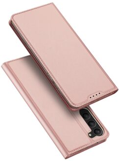 Dux Ducis Samsung Galaxy S23 - Slim bookcase hoesje - Rose Goud