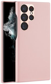 Dux Ducis Samsung Galaxy S23 Ultra - Grid Serie - Back cover hoes - Lichtroze