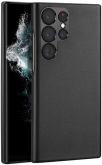 Dux Ducis Samsung Galaxy S23 Ultra - Grid Serie - Back cover hoes - Zwart