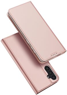 Dux Ducis Samsung Galaxy S24 - Slim bookcase hoesje - Rose Goud