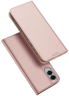 Dux Ducis Samsung Galaxy S25 Edge - Slim bookcase hoesje - Rose Goud