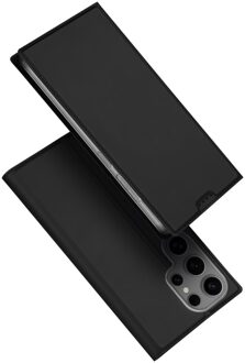 Dux Ducis Samsung Galaxy S25 Ultra - Slim bookcase hoesje - Zwart