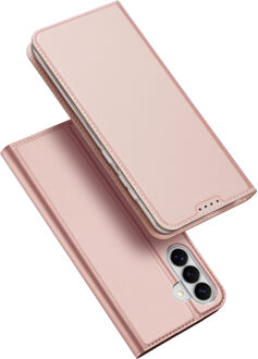 Dux Ducis Samsung Galaxy S26 Plus - Slim bookcase hoesje - Lichtroze