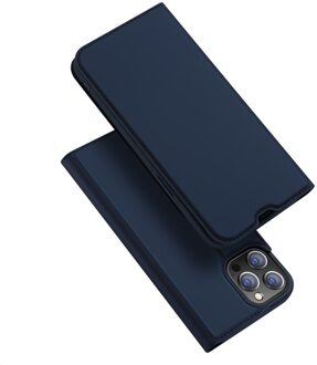 Dux Ducis Slim bookcase hoes - iPhone 13 Pro - Blauw