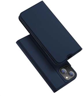 Dux Ducis Slim bookcase hoes - iPhone 14 - Blauw