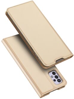 Dux Ducis Slim bookcase hoes - Samsung Galaxy A33 5G - Goud