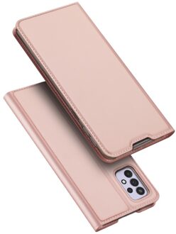 Dux Ducis Slim bookcase hoes - Samsung Galaxy A33 5G - Rose Goud