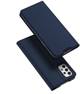 Dux Ducis Slim bookcase hoes - Samsung Galaxy A53 5G - Blauw