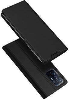 Dux Ducis Slim bookcase hoes - Xiaomi 11T / 11T Pro - Zwart