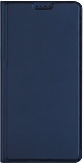 Dux Ducis Slim Softcase Bookcase voor de Honor 200 Lite - Donkerblauw