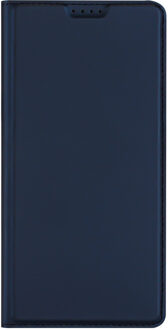 Dux Ducis Slim Softcase Bookcase voor de Honor 90 Pro - Donkerblauw