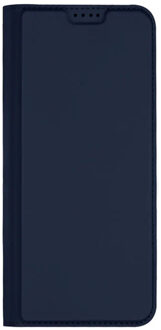 Dux Ducis Slim Softcase Bookcase voor de Honor Magic 6 Lite - Donkerblauw