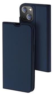 Dux Ducis Slim Softcase Bookcase voor de iPhone 14 - Donkerblauw