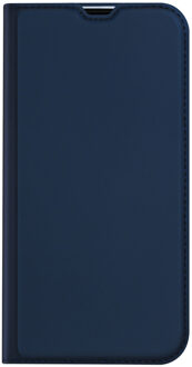 Dux Ducis Slim Softcase Bookcase voor de iPhone 14 Pro Max - Donkerblauw