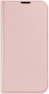 Dux Ducis Slim Softcase Bookcase voor de iPhone 14 Pro - Rosé Goud