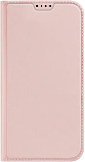 Dux Ducis Slim Softcase Bookcase voor de iPhone 15 Pro Max - Rosé Goud