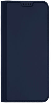 Dux Ducis Slim Softcase Bookcase voor de Motorola Moto G04 / G24 / G24 Power - Donkerblauw