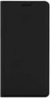 Dux Ducis Slim Softcase Bookcase voor de Motorola Moto G34 - Zwart