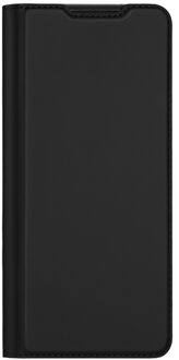 Dux Ducis Slim Softcase Bookcase voor de Motorola Moto G51 - Zwart