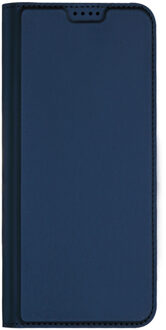 Dux Ducis Slim Softcase Bookcase voor de Nokia C2 2nd Edition - Donkerblauw