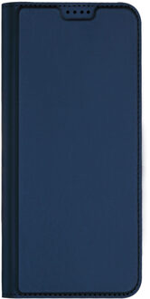 Dux Ducis Slim Softcase Bookcase voor de Nokia G11 Plus - Donkerblauw