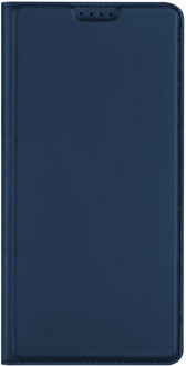 Dux Ducis Slim Softcase Bookcase voor de Nokia G60 - Donkerblauw