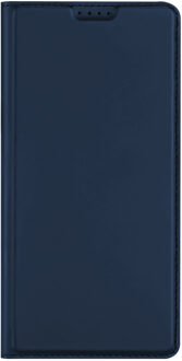 Dux Ducis Slim Softcase Bookcase voor de Nokia X30 - Donkerblauw