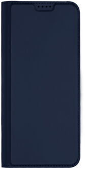 Dux Ducis Slim Softcase Bookcase voor de OnePlus 11 - Donkerblauw