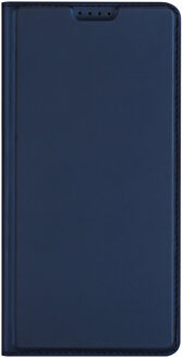 Dux Ducis Slim Softcase Bookcase voor de OnePlus Nord 5 - Blauw