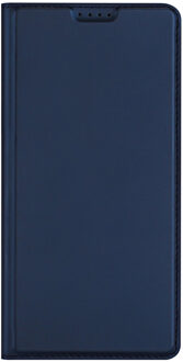 Dux Ducis Slim Softcase Bookcase voor de Oppo A98 - Donkerblauw