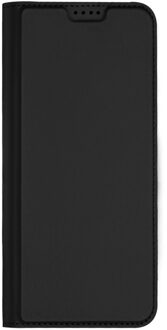 Dux Ducis Slim Softcase Bookcase voor de Oppo Reno 12 Pro - Zwart