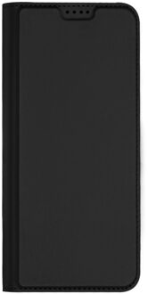 Dux Ducis Slim Softcase Bookcase voor de Oppo Reno 12 - Zwart