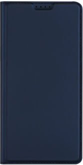 Dux Ducis Slim Softcase Bookcase voor de Oppo Reno 13 - Donkerblauw
