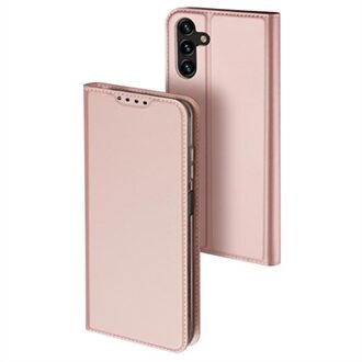 Dux Ducis Slim Softcase Bookcase voor de Samsung Galaxy A14 (5G/4G) - Rosé Goud