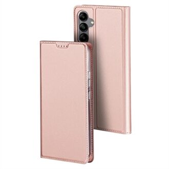 Dux Ducis Slim Softcase Bookcase voor de Samsung Galaxy A34 (5G) - Rosé Goud