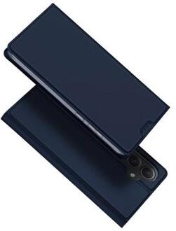 Dux Ducis Slim Softcase Bookcase voor de Samsung Galaxy A55 - Donkerblauw