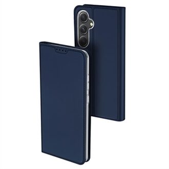 Dux Ducis Slim Softcase Bookcase voor de Samsung Galaxy S23 FE - Donkerblauw