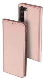 Dux Ducis Slim Softcase Bookcase voor de Samsung Galaxy S23 - Rosé Goud