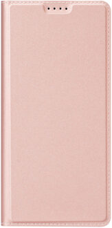 Dux Ducis Slim Softcase Bookcase voor de Samsung Galaxy S24 Plus - Rosé Goud