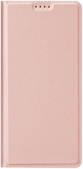 Dux Ducis Slim Softcase Bookcase voor de Samsung Galaxy S24 - Rosé Goud