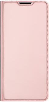 Dux Ducis Slim Softcase Bookcase voor de Xiaomi Poco X4 Pro 5G - Rose Goud Rosé goud