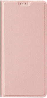 Dux Ducis Slim Softcase Bookcase voor de Xiaomi Redmi Note 14 Pro (4G) - Rosé Goud